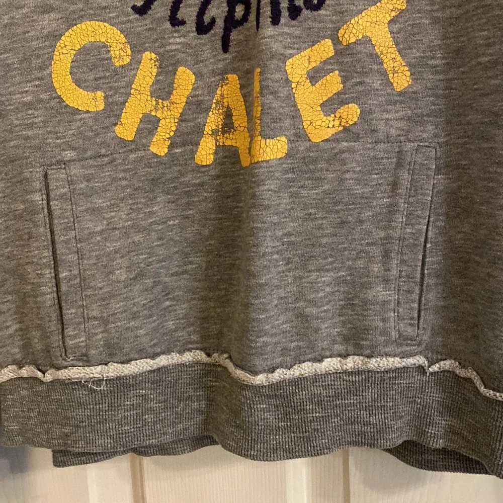 Vintage American Eagle Hooded Sweat Shirt. Size L - Picture 2 of 4